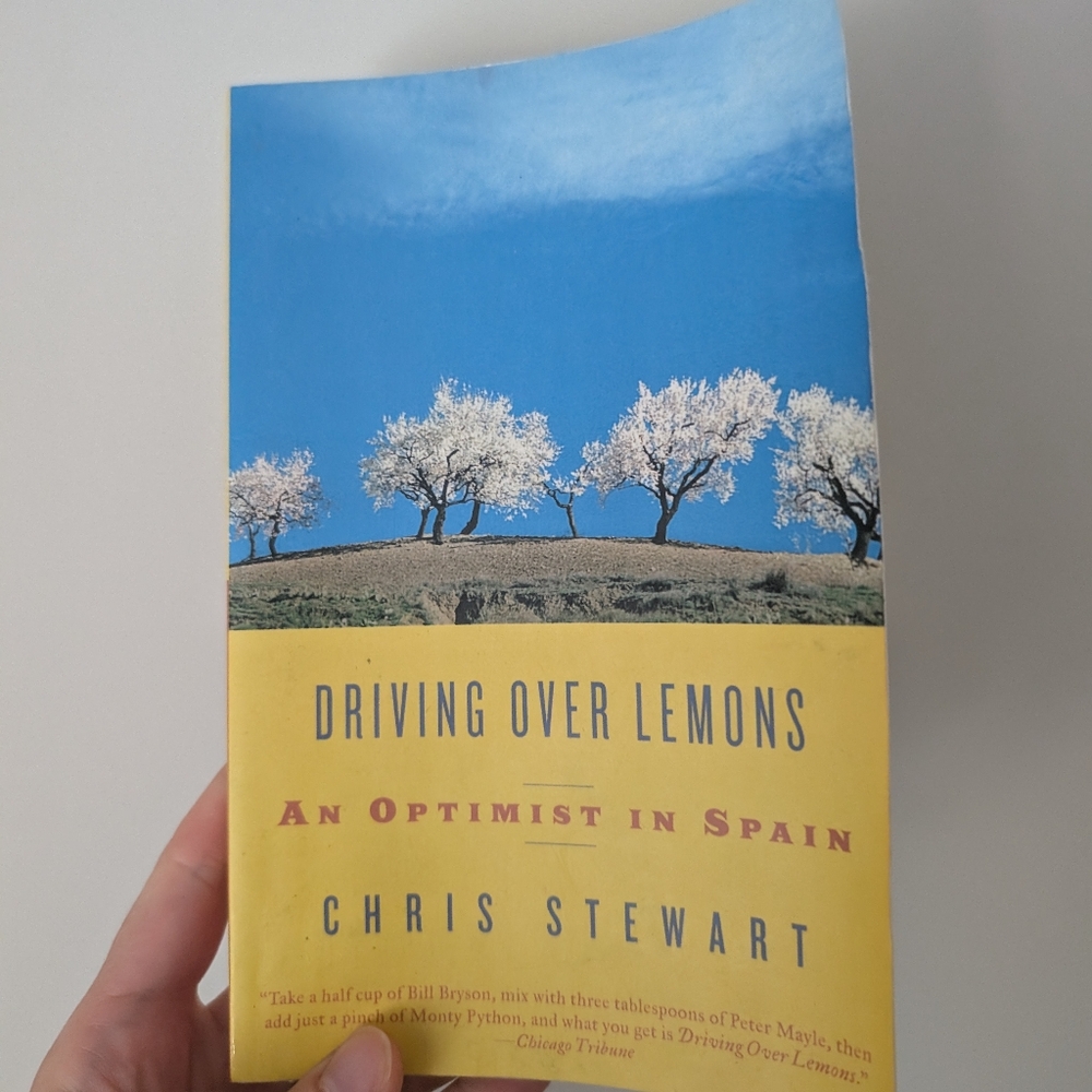 Driving Over Lemons Book by Chris Stewart Travel Nobel Book Paperback Fiction